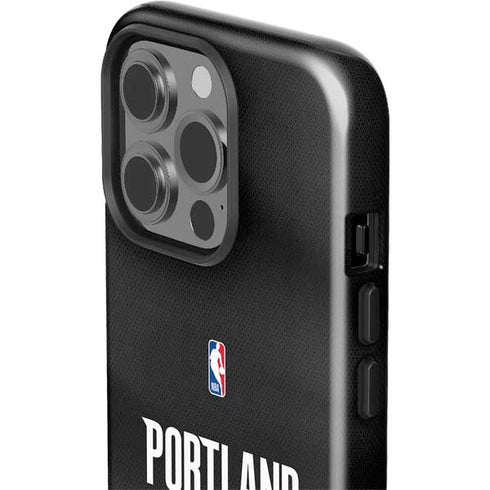 NBA Portland Trail Blazers Jersey iPhone 15 Pro Impact Case